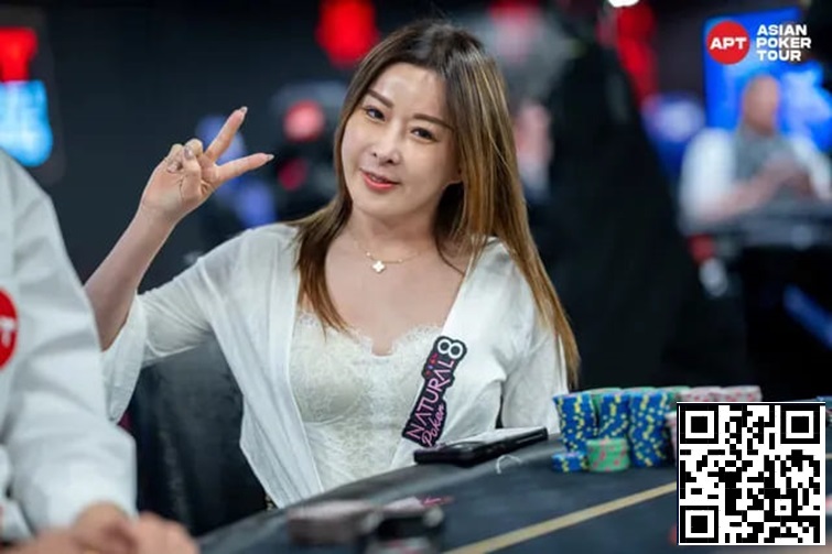 【DD扑克】2025APT台北｜中国台湾选手Kitty Kuo领衔48强冲击APT史上最高规模主赛事！