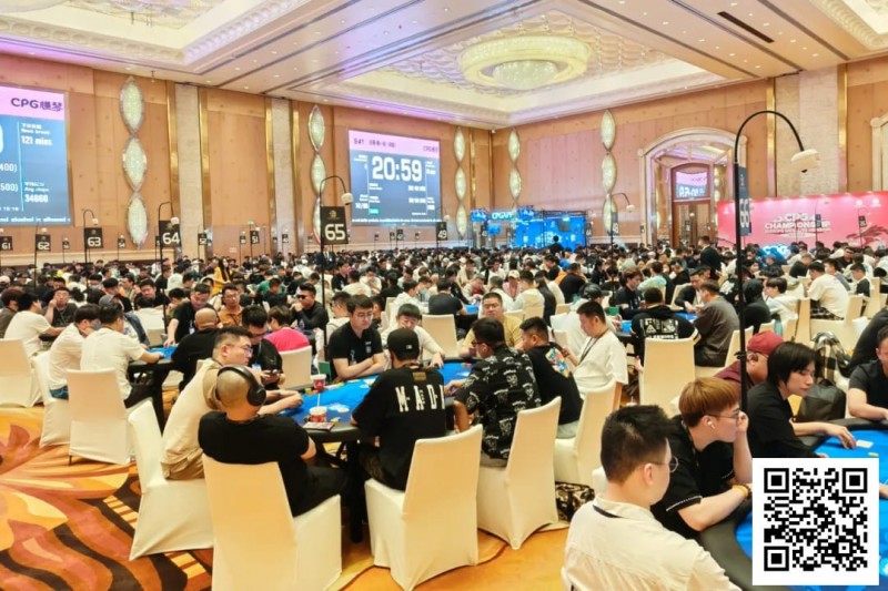 【DD扑克】CPG横琴选拔赛 | 盛况空前！主赛第一轮B组1016人参赛创新高，朱泽清45.5万记分牌数量领跑259人晋级