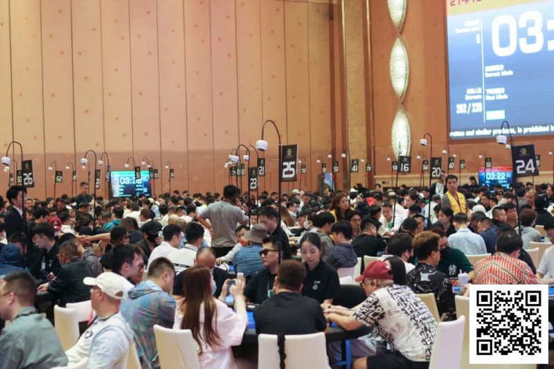 【DD扑克】CPG横琴选拔赛 | 首轮收官！主赛2512人次参赛649人晋级第二轮，许铭文38.4万记分牌数量领跑第一轮C组