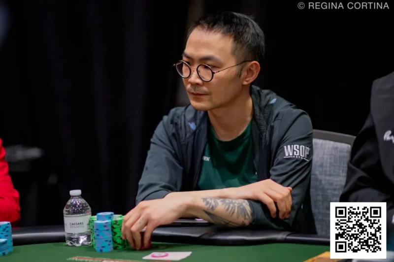 【DD扑克】2025WSOP | Wang Yilong以第二大记分牌携手Ren Lin进入68号赛事16强