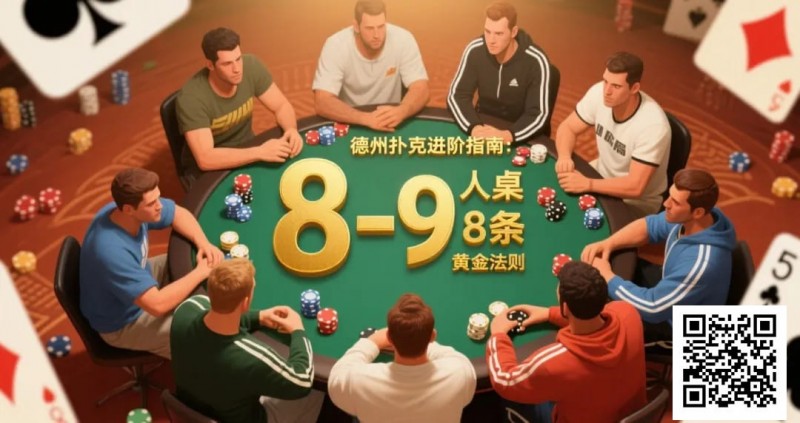 【DD扑克】进阶：8-9人桌深码局的8条黄金法则