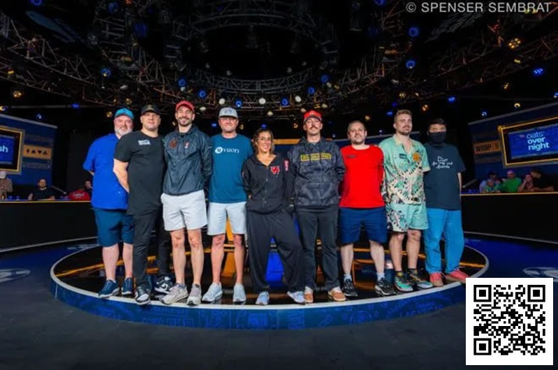 【DD扑克】2025WSOP | 主赛9人决赛桌已成，Leo Margets成30年来首位打进FT的女选手