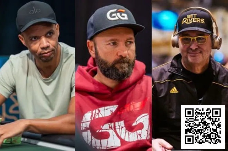 【DD扑克】扑克三巨头的WSOP成绩单：Ivey量少而精，丹牛首次盈利，Hellmuth刷经验值