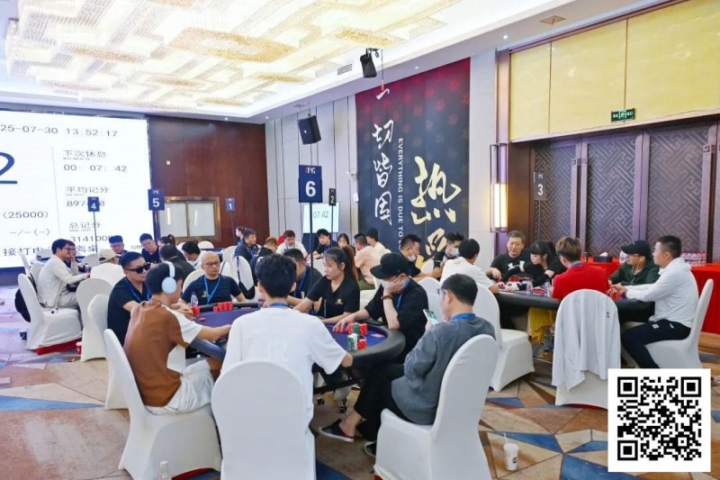 【DD扑克】IPG选拔赛九华山站 | 第三轮结束，潘宇文发挥依旧神勇，携1230万记分领衔8人开启明日终极一战！