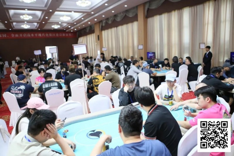 【DD扑克】河海杯Day1战罢 首届比赛成功破保 525人次总参赛 80人晋级Day2