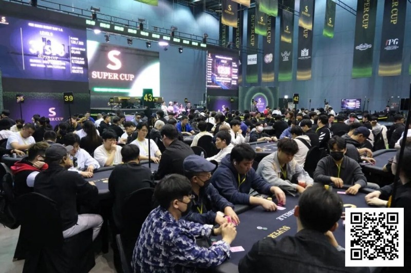 【DD扑克】Super Cup仁川站｜王金琦 黄华闯入神秘赏金赛FT！主赛A组228人参赛29人晋级，余云超 曹庭嘉等人晋级DAY2