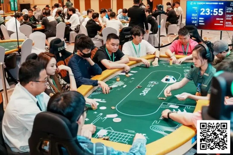【DD扑克】DXPC丹霞杯 | 最终之战今日引爆！首届丹霞杯主赛Day1共301人，77人晋级Day2，李非泽和白晋荣分获C/D组CL
