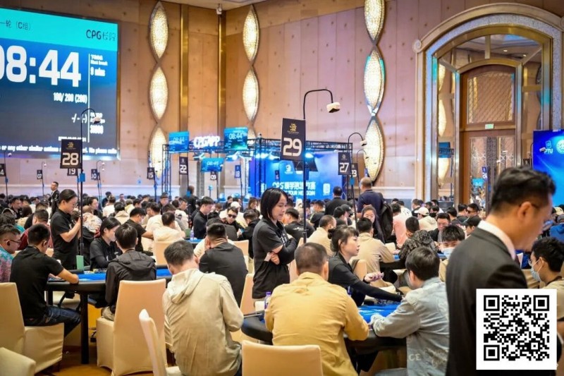 【DD扑克】2025CPG®横琴湾巡游赛 | 首轮战罢，主赛1780人次参赛，598人晋级第二轮，佟鑫领跑C组