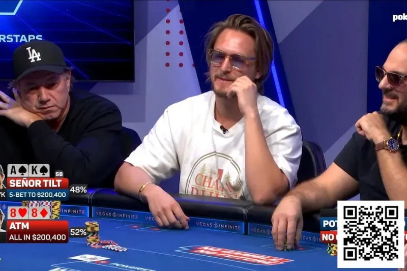 【DD扑克】弃掉QQ后翻牌连发两张Q，David Benyamine惨遭“补刀”