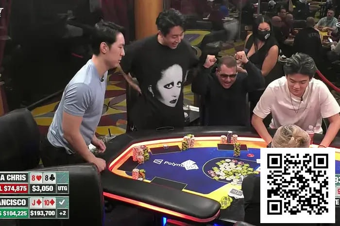 【DD扑克】HCL纪录之夜：19万底池诞生，Luda Chris四条惨遭清台