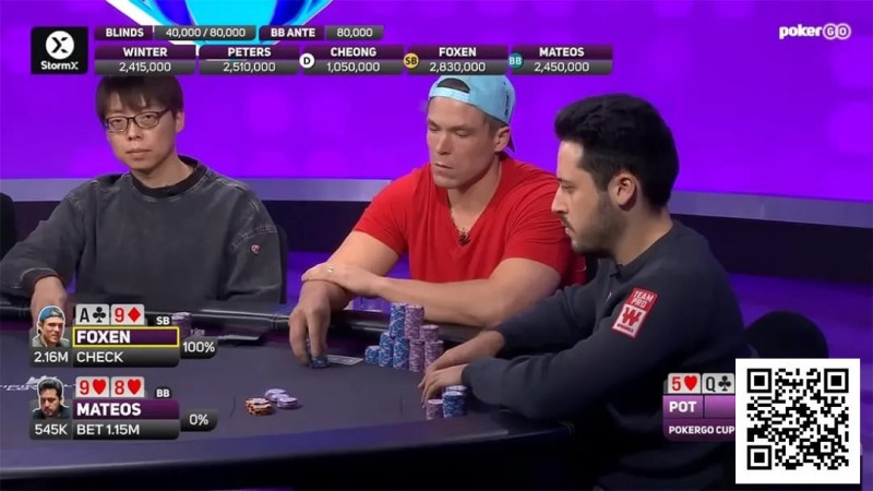 【DD扑克】干货 | 大神对决中的神级解读:Foxen揭秘对阵Mateos的史诗级Hero Call