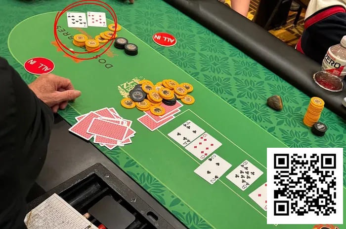 【DD扑克】气炸了！两次拿AA都被同一个人逆转