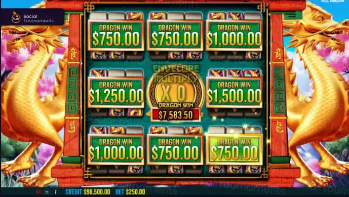 【DD扑克】8金龙挑战：大发娱乐全新上线的东方金龙主题老虎机新作