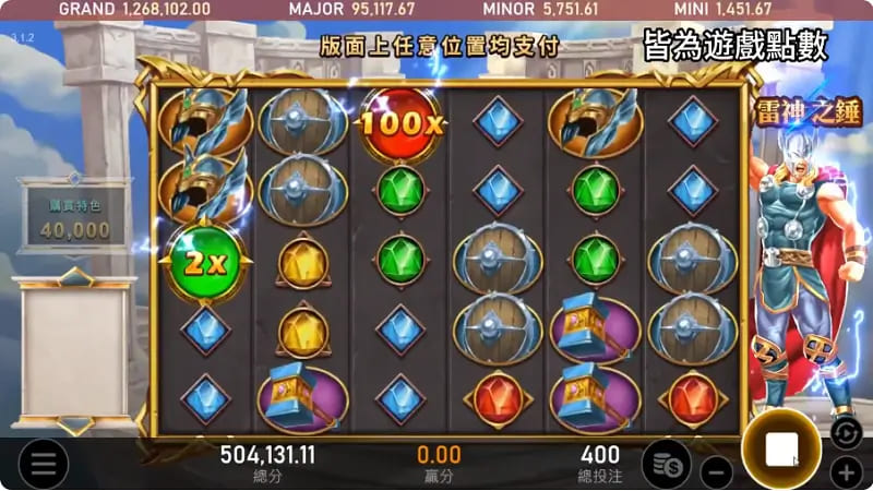 【DD扑克】雷神之锤重磅登陆大发娱乐：唤醒雷霆之力，主宰神域战场！