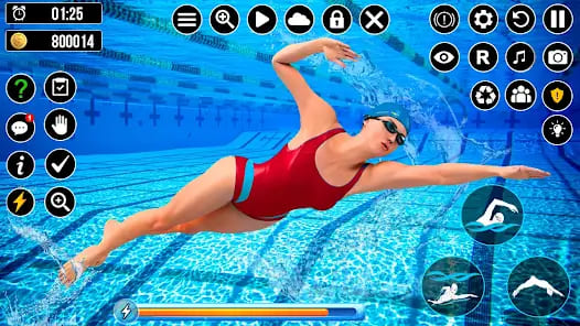 【DD扑克】大发娱乐游泳竞技游戏