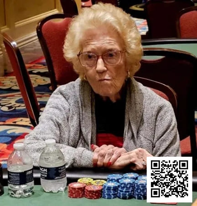 【DD扑克】扑克老奶奶高龄88岁，首次参加千人MTT竟一路打到第14名！