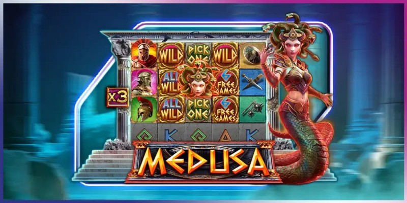 【DD扑克】《美杜莎》强势上线大发娱乐城 —— 穿越神话时空，直面蛇发女王的诅咒挑战