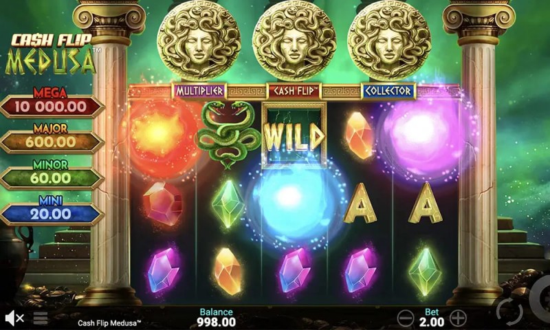 【DD扑克】《美杜莎》强势上线大发娱乐城 —— 穿越神话时空，直面蛇发女王的诅咒挑战