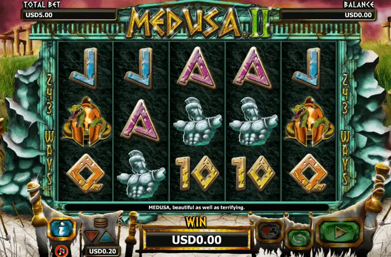 【DD扑克】美杜莎II：大发娱乐独家上线的神话冒险老虎机巨作