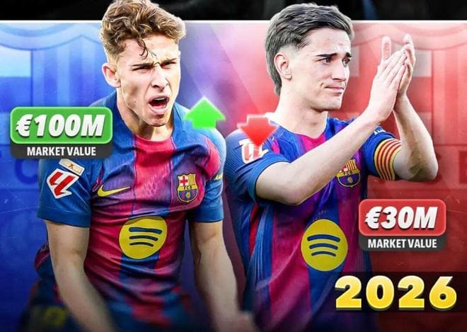 【DD扑克】巴萨中场变天：佩德里登顶，加维跌落，费尔明逆袭成最大赢家