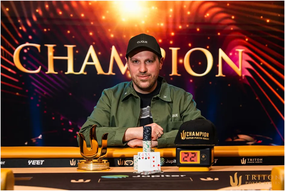 【DD扑克】Triton 济州 | Artur Martirosian再度在PLO赛场突围,斩获第四座冠军