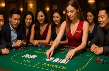 【DD扑克】真人荷官百家乐公平性揭秘：线上发牌如何实现随机性与透明机制？