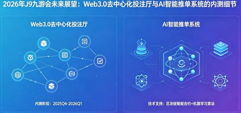 【DD扑克】J9九游会Web3.0与AI融合生态:去中心化投注厅与智能决策系统解析