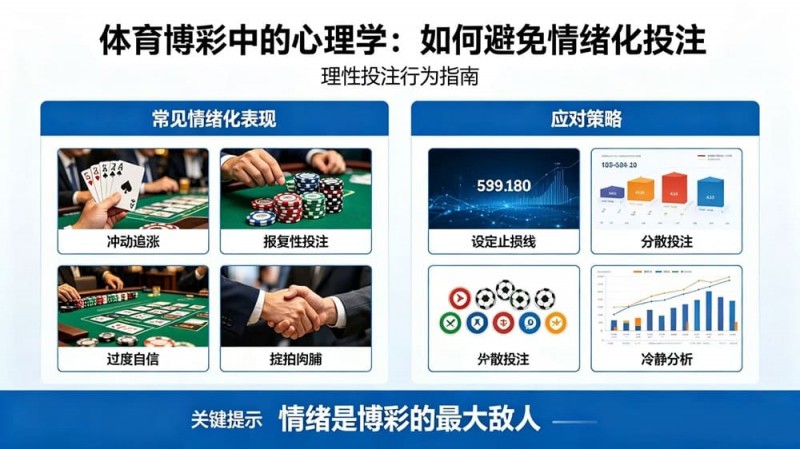 【DD扑克】体育博彩中的“心理学”:如何避免情绪化投注
