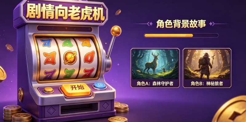 【DD扑克】PG尝试“剧情向”老虎机,玩家通过中奖解锁角色背景故事。