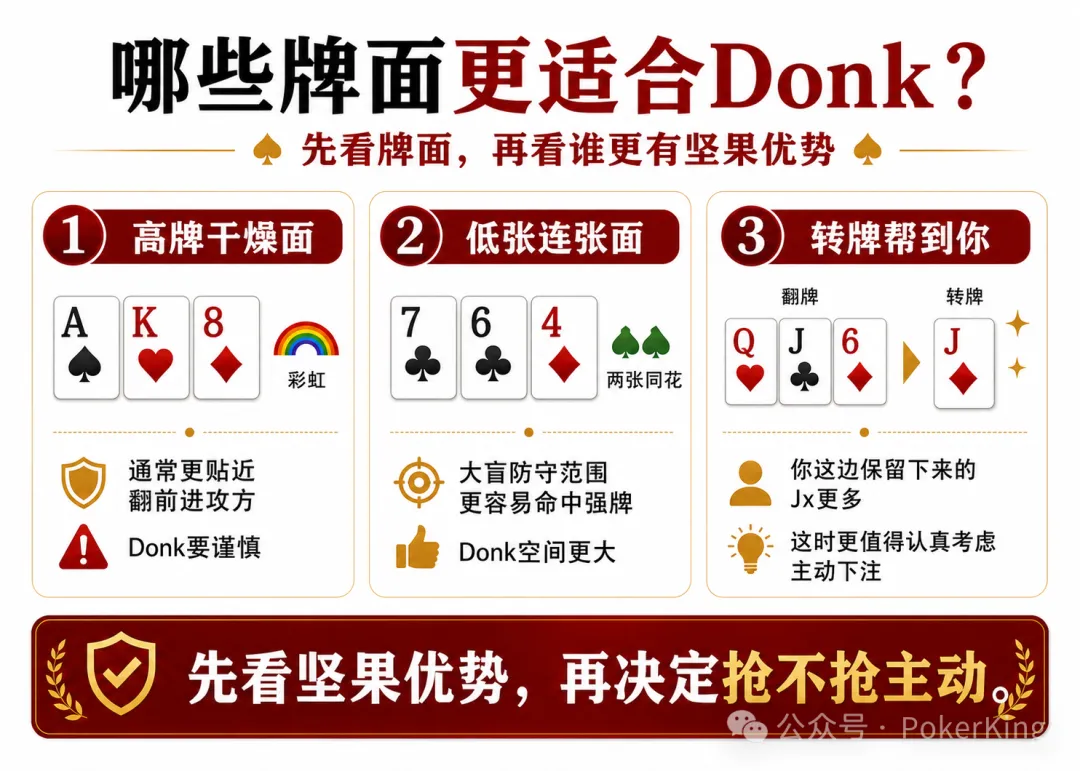【DD扑克】Donk-Bet什么时候能用?OOP不是只能过牌