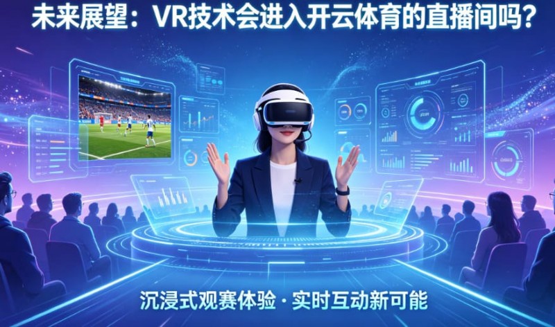 【DD扑克】未来展望：VR技术会进入开云体育的直播间吗？
