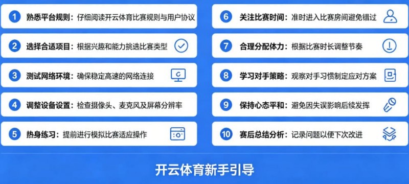 【DD扑克】给新手的10条忠告:在开云体育开始你的第一场比赛