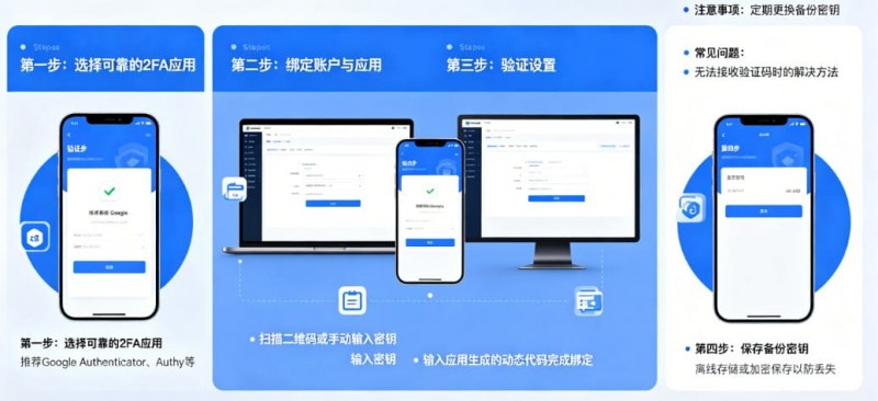 【DD扑克】如何设置高强度的账户二次验证(2FA)