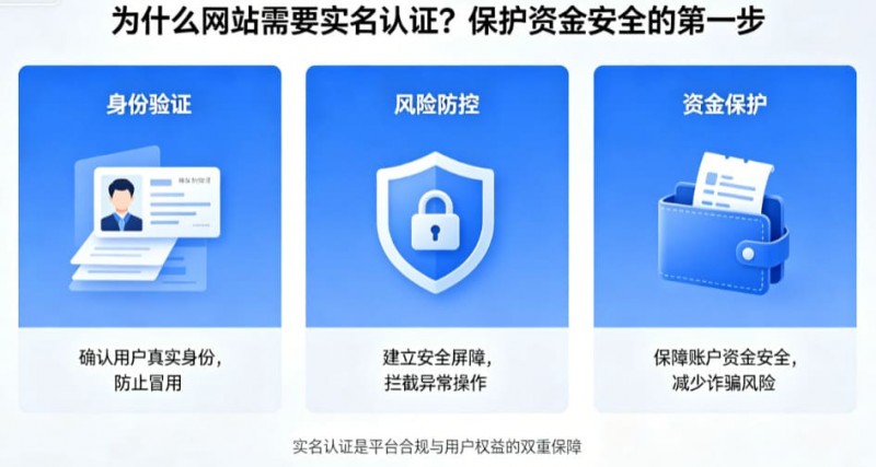 【DD扑克】为什么网站需要实名认证？保护资金安全的第一步