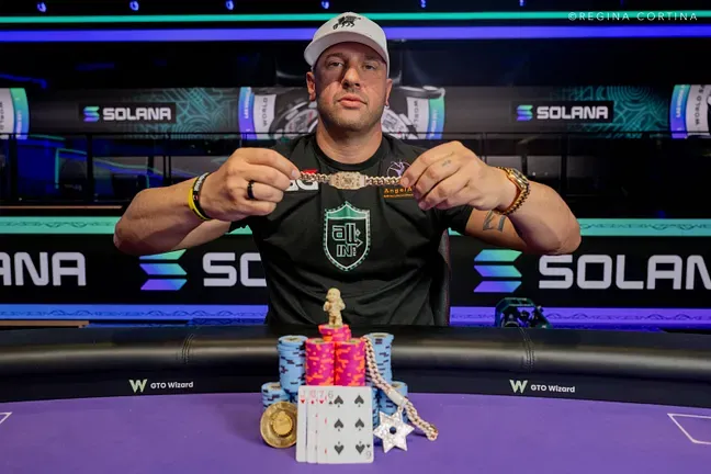 【DD扑克】Michael Mizrachi $10K PLO赛拿下个人第9条WSOP金手链