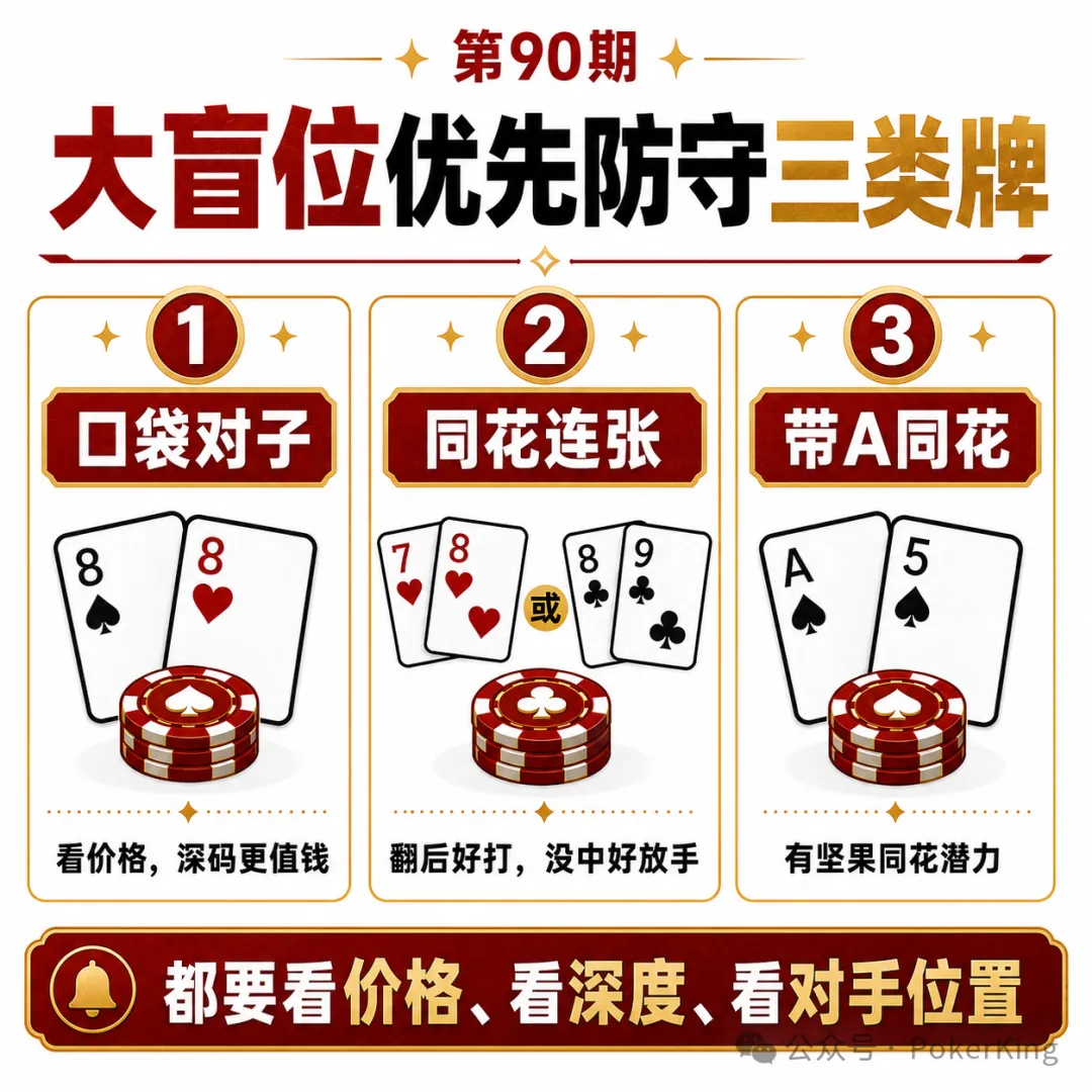 【DD扑克】大盲位漏钱指南：为什么你明明没输大池，筹码却在一点一点少？