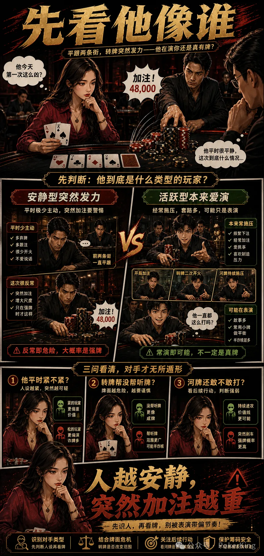 【DD扑克】转牌被加注,到底该不该抓?先看三个破绽再决定