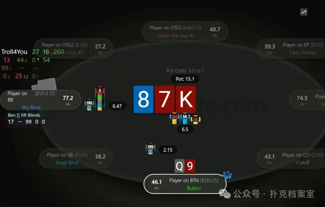 【DD扑克】被疯狂check-raise折磨?WSOP线上主赛冠军:别怂,用3-bet反杀他