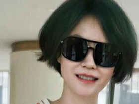 【DD扑克】王菲染绿色头发, 与一男子合照近照曝光男子身份被扒出