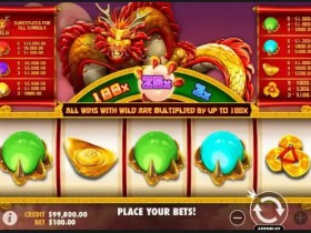 【DD扑克】大发娱乐全新巨作《金龙吐珠》——巨龙守护,财富绽放