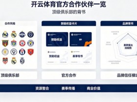 【DD扑克】开云体育官方合作伙伴一览:顶级俱乐部的背书