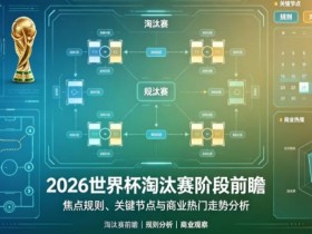 【DD扑克】2026世界杯淘汰赛阶段前瞻:焦点规则、关键节点与商业热门走势分析